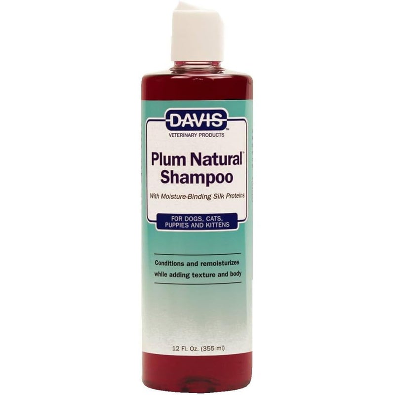 Davis PNS12 Plum Natural Pet Shampoo, 12 oz